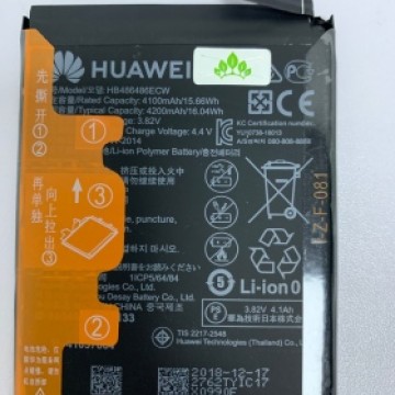 MATE10 MATE10PRO MATE20 P20PRO 榮耀V20 榮耀20電池 (HB436486ECW)